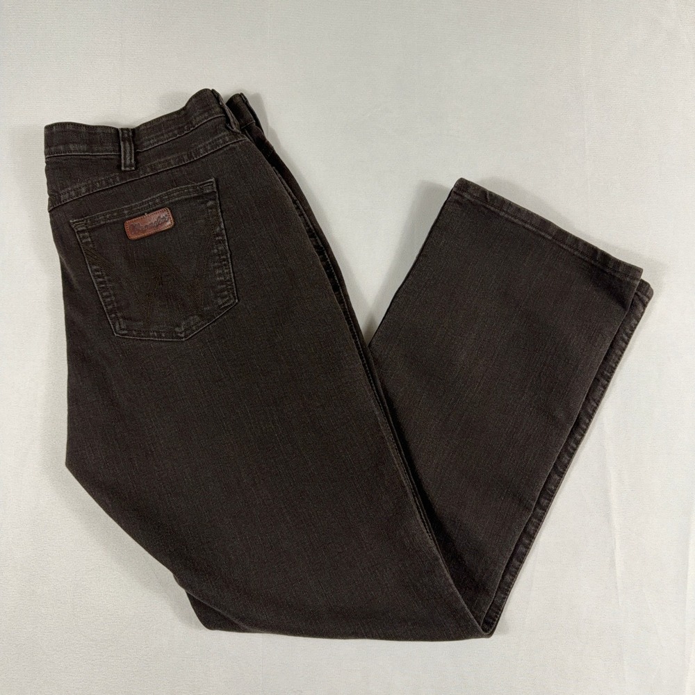 Wrangler Q-Baby Ultimate Riding Jeans Dark Wash Stretch Bootcut Women‎ 17/18x34